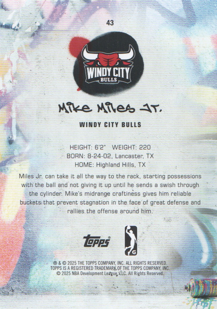 2024-25 Topps G League Basketball BASE Cards: Pick from List (#1-100) - Picture 77 of 177