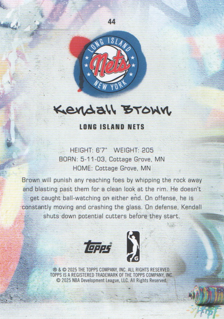 2024-25 Topps G League Basketball BASE Cards: Pick from List (#1-100) - Picture 79 of 177