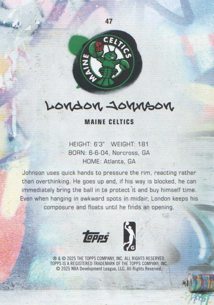 2024-25 Topps G League Basketball BASE Cards: Pick from List (#1-100) - Picture 85 of 177