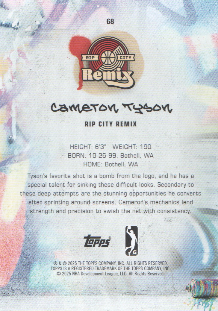 2024-25 Topps G League Basketball BASE Cards: Pick from List (#1-100) - Picture 119 of 177