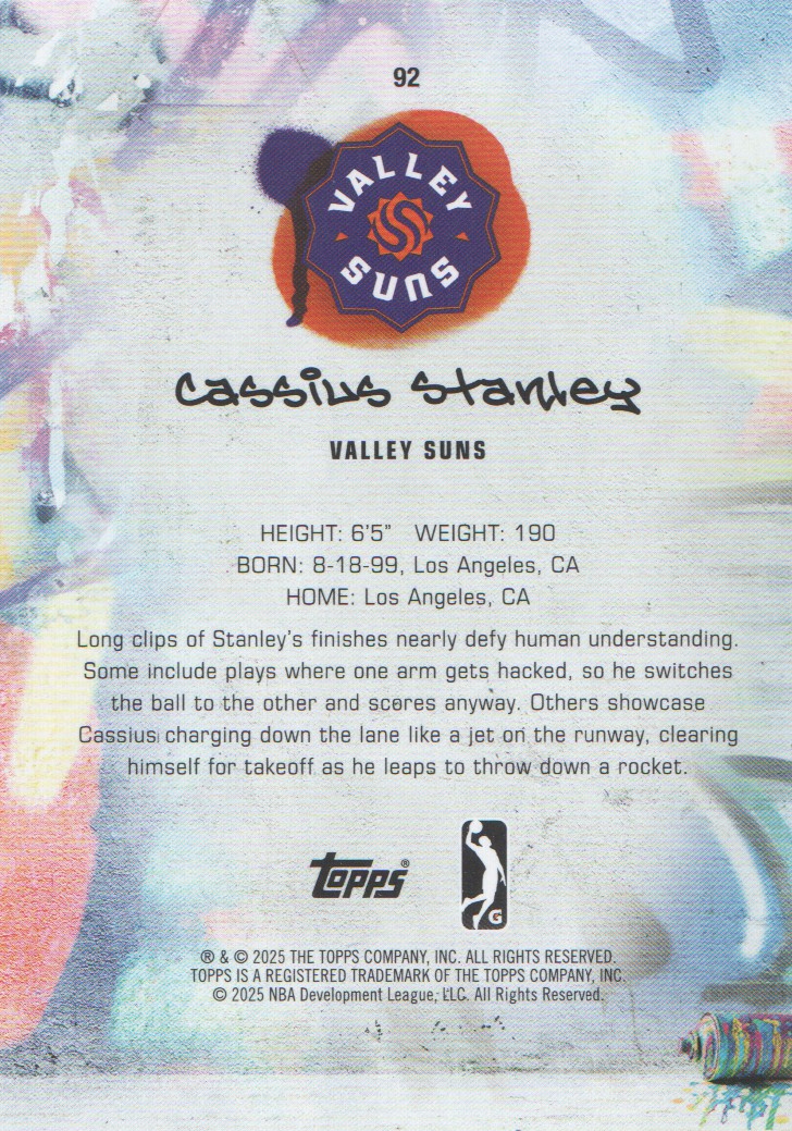 2024-25 Topps G League Basketball BASE Cards: Pick from List (#1-100) - Picture 163 of 177
