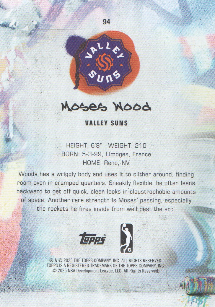 2024-25 Topps G League Basketball BASE Cards: Pick from List (#1-100) - Picture 167 of 177