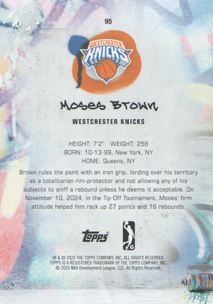 2024-25 Topps G League Basketball BASE Cards: Pick from List (#1-100) - Picture 169 of 177