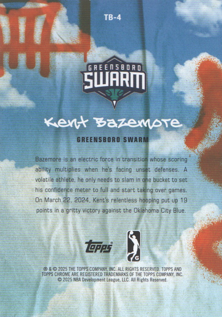 2024-25 Topps G League Basketball Take it to the Rack Insert: Pick from List - Picture 5 of 17