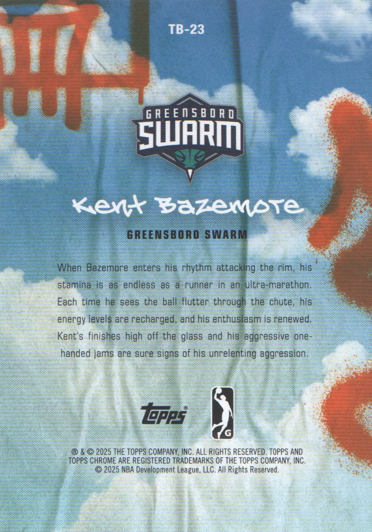 2024-25 Topps G League Basketball Take it to the Rack Insert: Pick from List - Picture 13 of 17
