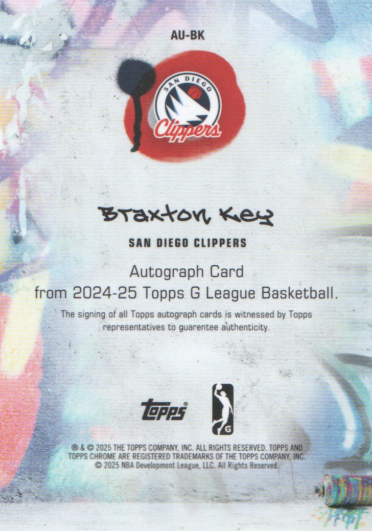 2024-25 Topps G League Basketball Chrome Autographs: Pick from List - Bild 7 von 21