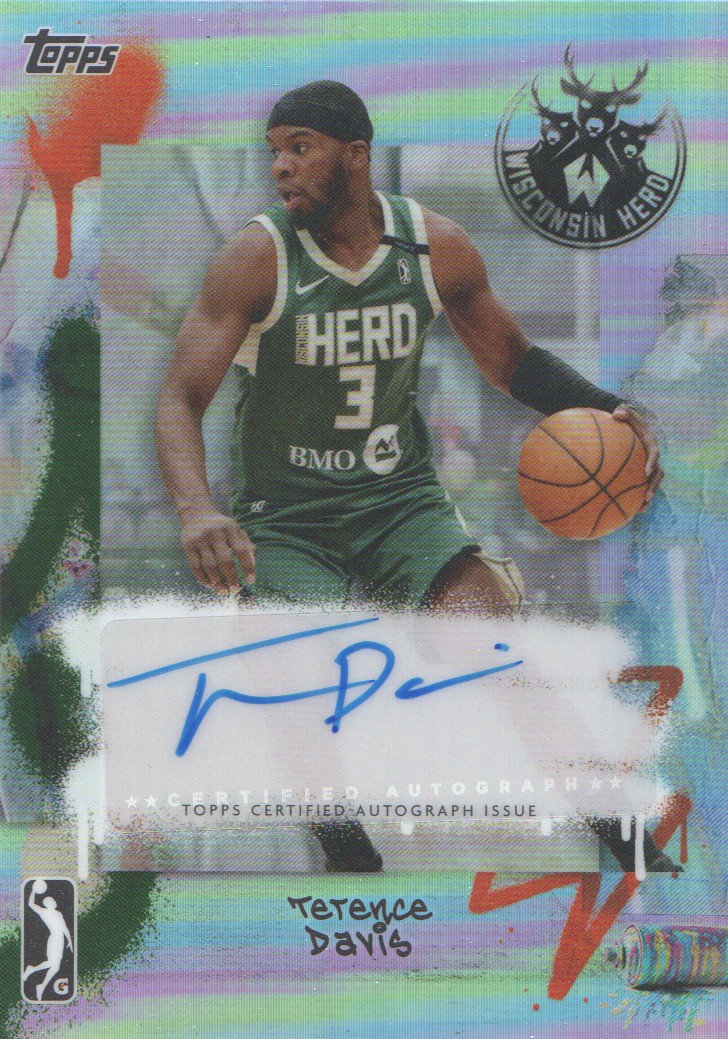 2024-25 Topps G League Baloncesto Cromo Autógrafos Refractores: Elige de la lista - Imagen 6 de 7