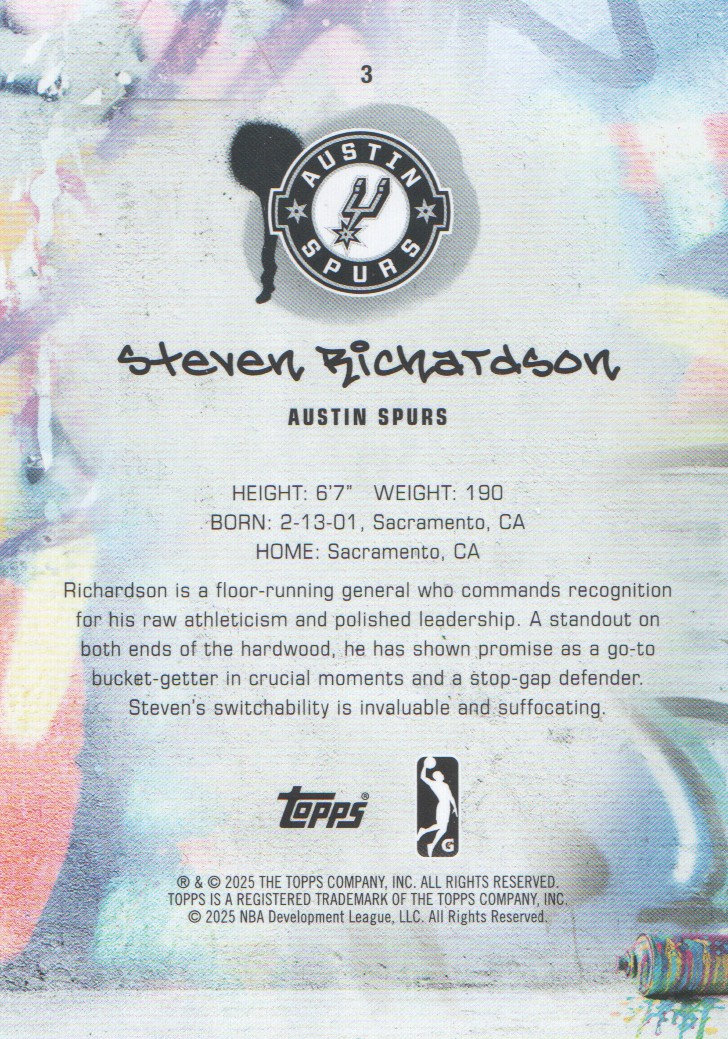 2024-25 Topps G League Basketball BASE Cards: Pick from List (#1-100) - Picture 7 of 177