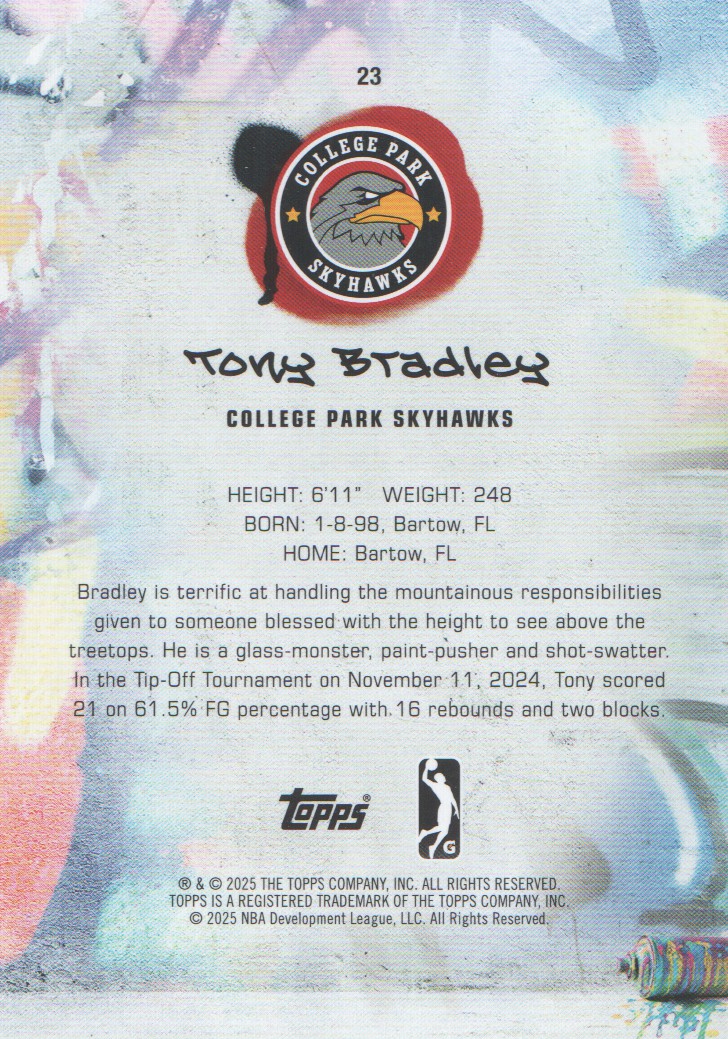2024-25 Topps G League Basketball BASE Cards: Pick from List (#1-100) - Picture 41 of 177