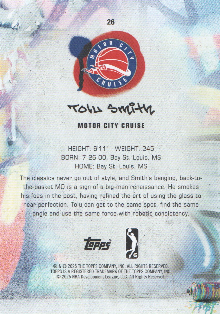 2024-25 Topps G League Basketball BASE Cards: Pick from List (#1-100) - Picture 47 of 177