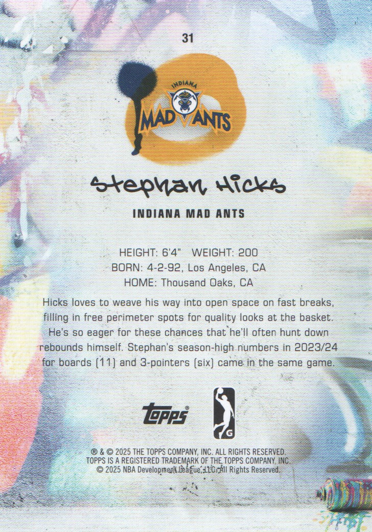 2024-25 Topps G League Basketball BASE Cards: Pick from List (#1-100) - Picture 53 of 177