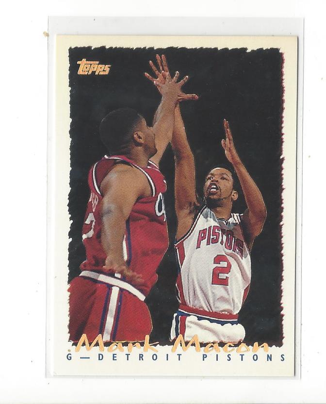 1994-95 Topps Spectralight #129 Mark Macon