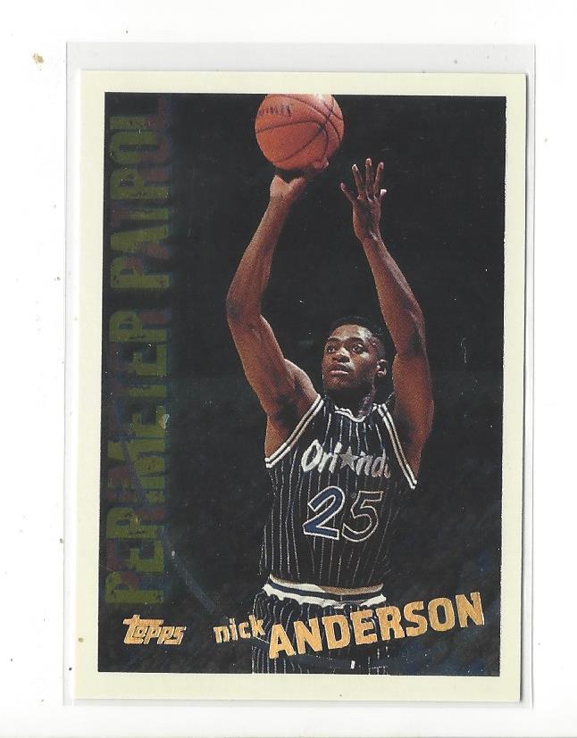 1994-95 Topps Spectralight #203 Nick Anderson PP