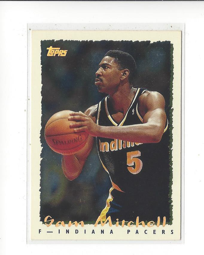 1994-95 Topps Spectralight #377 Sam Mitchell