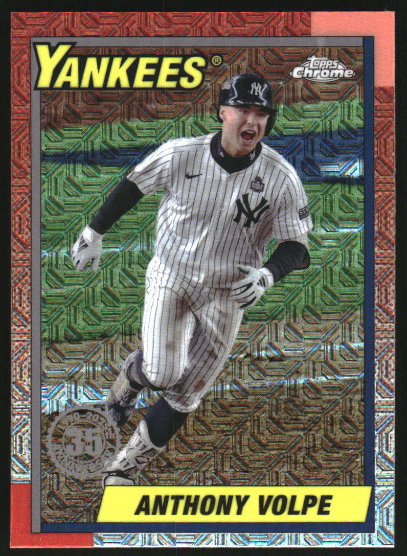 2025 Topps '90 Topps Silver Pack Chrome #T90C130 Anthony Volpe