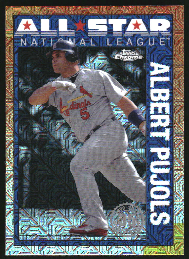2025 Topps '90 Topps Silver Pack Chrome All Star #90ASC38 Albert Pujols on  Fanatics Collect, image size:796x1090