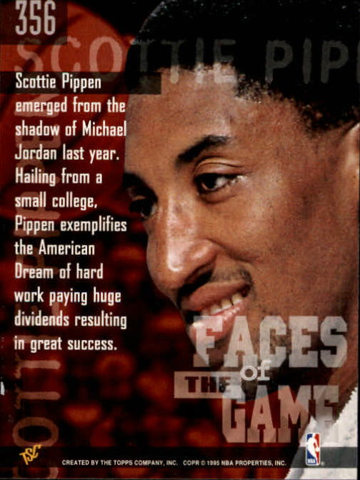 1994-95 Stadium Club #356 Scottie Pippen FG