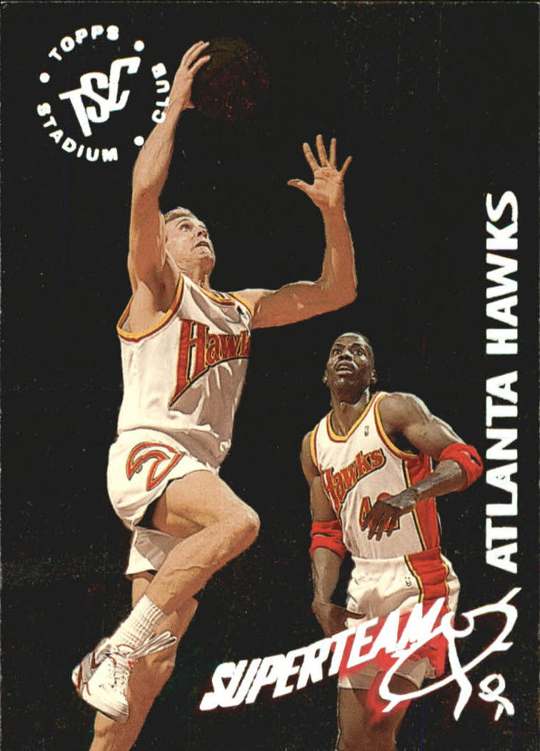 1994-95 Stadium Club Super Teams #1 Atlanta Hawks/Kevin Willis - NM-MT