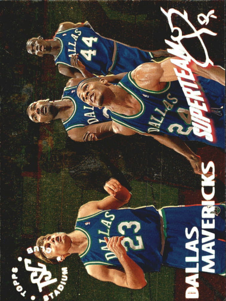 1994-95 Stadium Club Super Teams Basketball Card #6 Dallas ...
