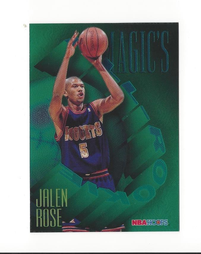1994-95 Hoops Magic's All-Rookies Foil-Tech #FAR9 Jalen Rose