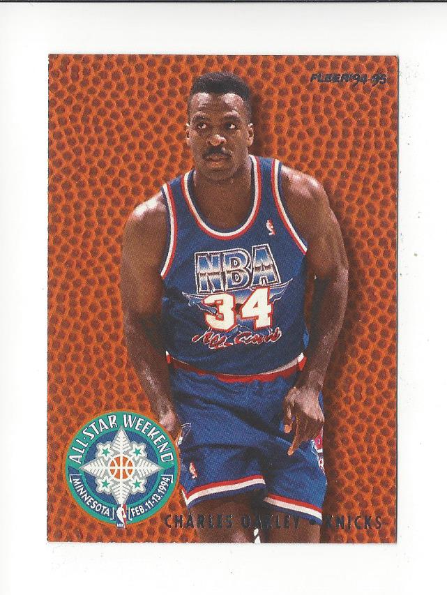 1994-95 Fleer Basketball All-Star Weekend Insert Singles - You Choose