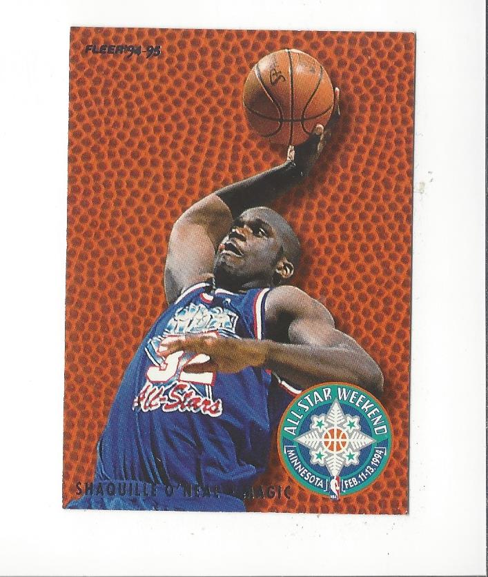 1994-95 Fleer All-Stars #9 Shaquille O'Neal