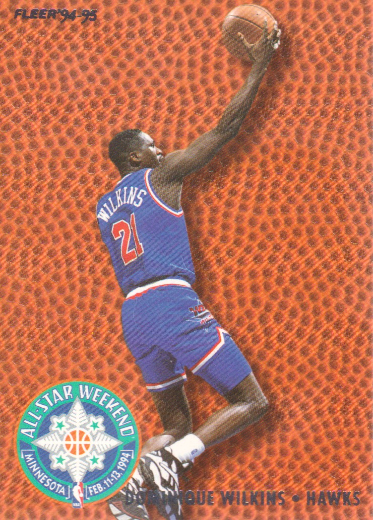 1994-95 Fleer All-Stars #13 Dominique Wilkins