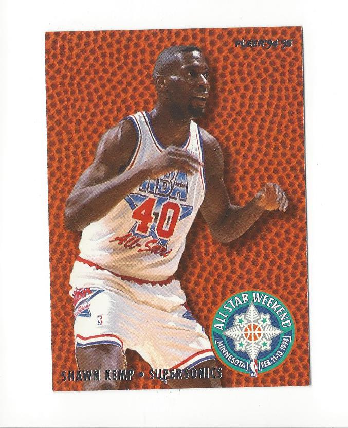 1994-95 Fleer Basketball All-Star Weekend Insert Singles - You Choose