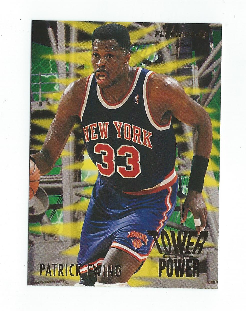 1994-95 Fleer Towers of Power #2 Patrick Ewing