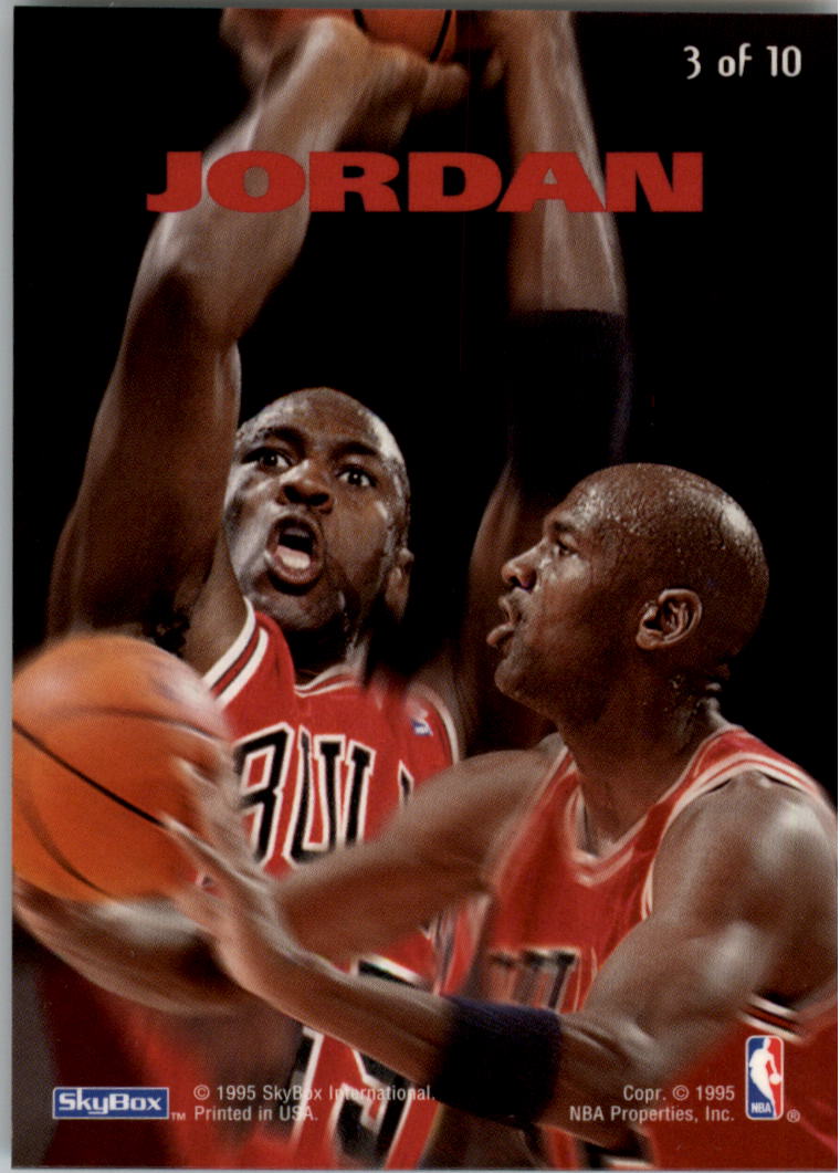 1994-95 Emotion N-Tense #3 Michael Jordan - NM-MT