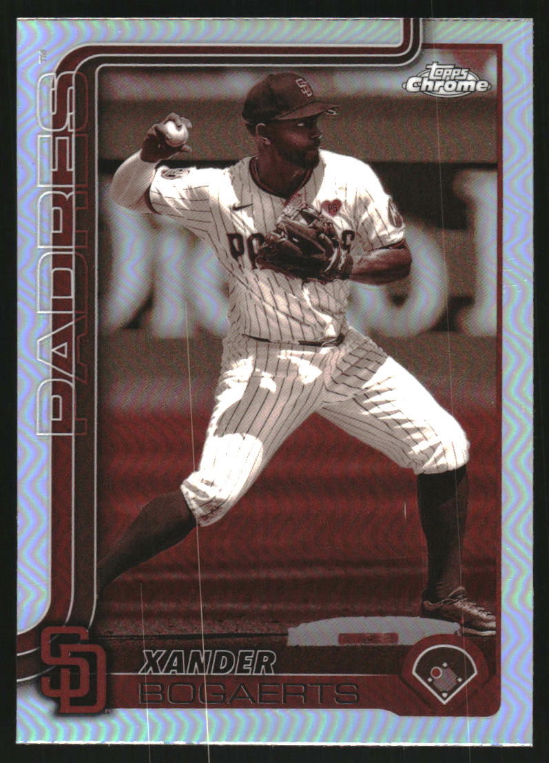 2025 Topps Chrome Sepia Refractors #229 Xander Bogaerts on