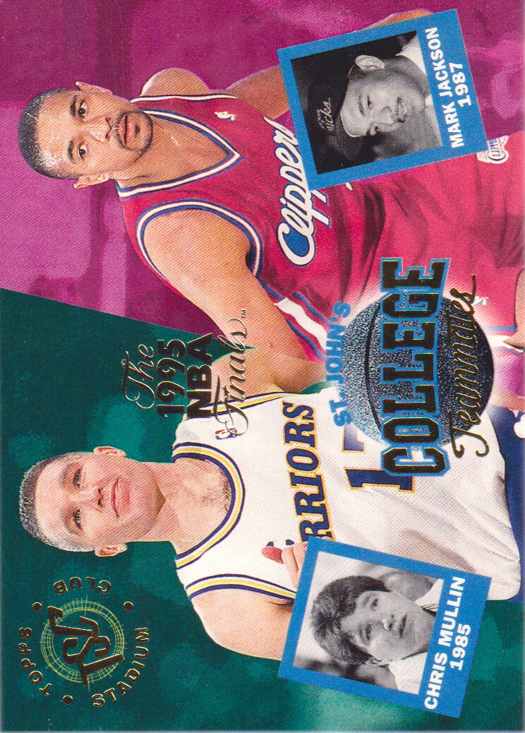 1994-95 Stadium Club Super Teams NBA Finals #105 Chris Mullin CT/Mark Jackson CT
