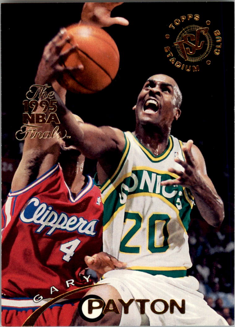 1994-95 Stadium Club Super Teams NBA Finals #117 Gary Payton