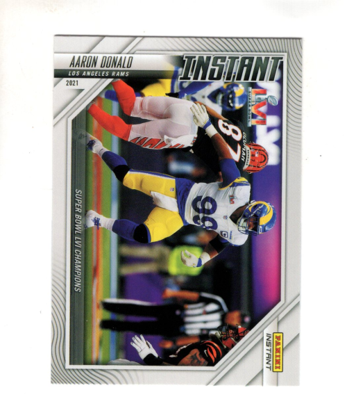 B6929- 2022 Panini Instant Super Bowl LVI Champions -Tú eliges- 15+ ENVÍO GRATUITO A EE. UU. - Imagen 4 de 7