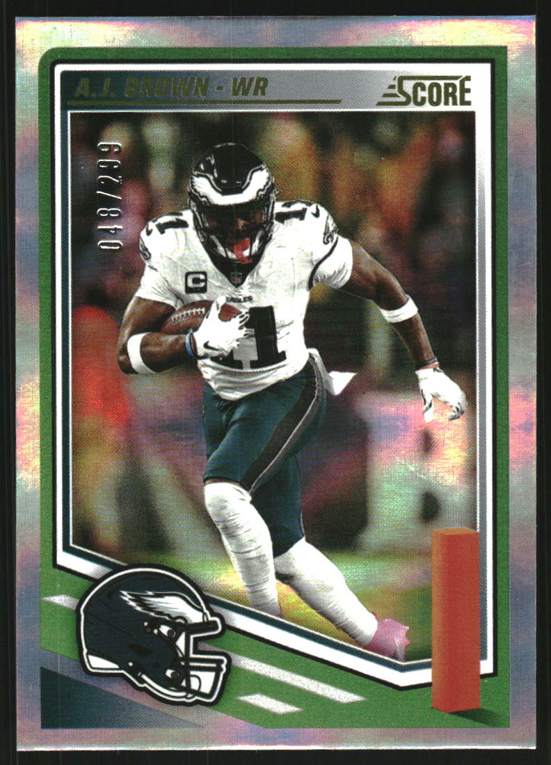 2025 Score Circular #1 A.J. Brown /299