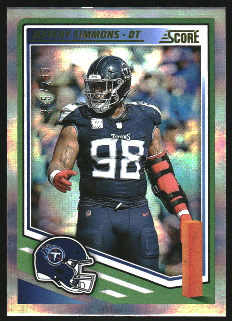 2025 Score Circular #235 Jeffery Simmons /299