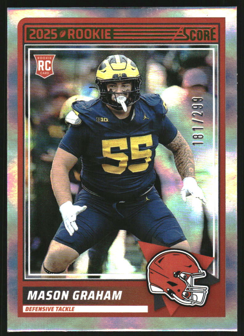 2025 Score Rookies Circular #22 Mason Graham