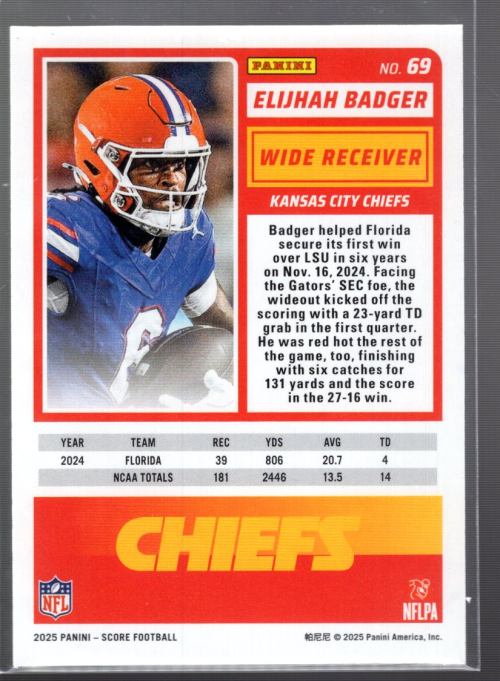 B7420- 2025 Rillen Fußball Einsatz Karten G2 -du Pick- 15 + Gratis US Schiff - Bild 26 von 46