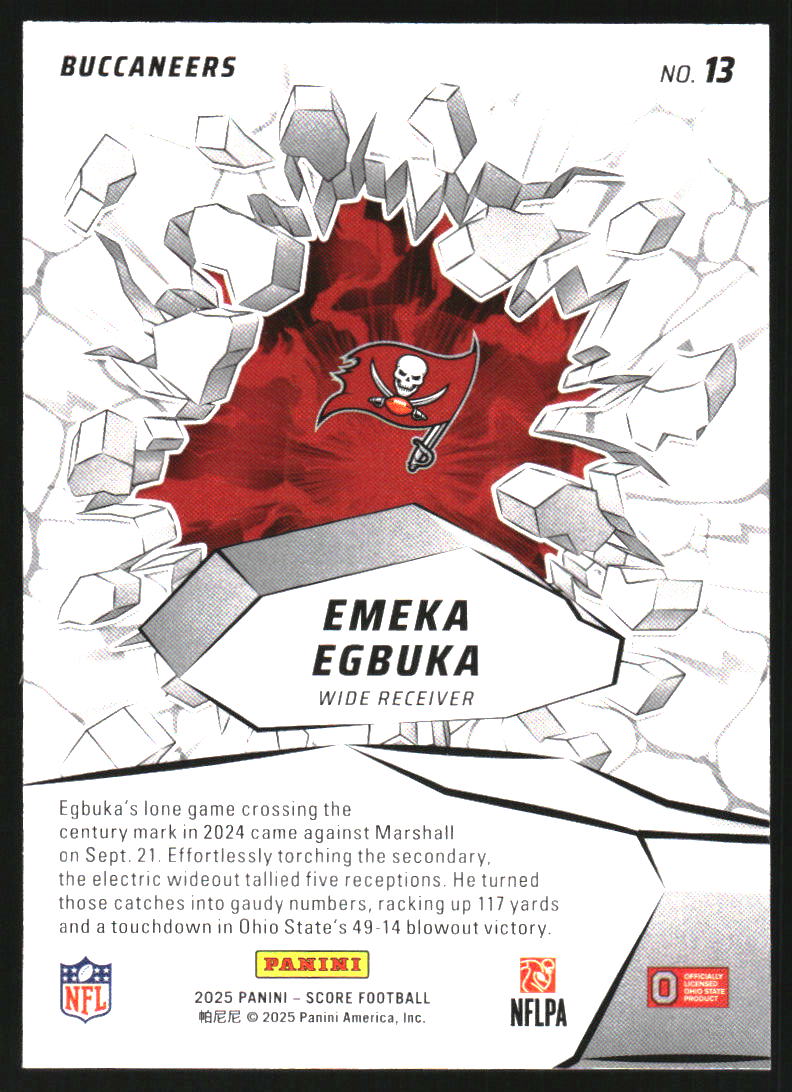 2025 Score Emerged #13 Emeka Egbuka