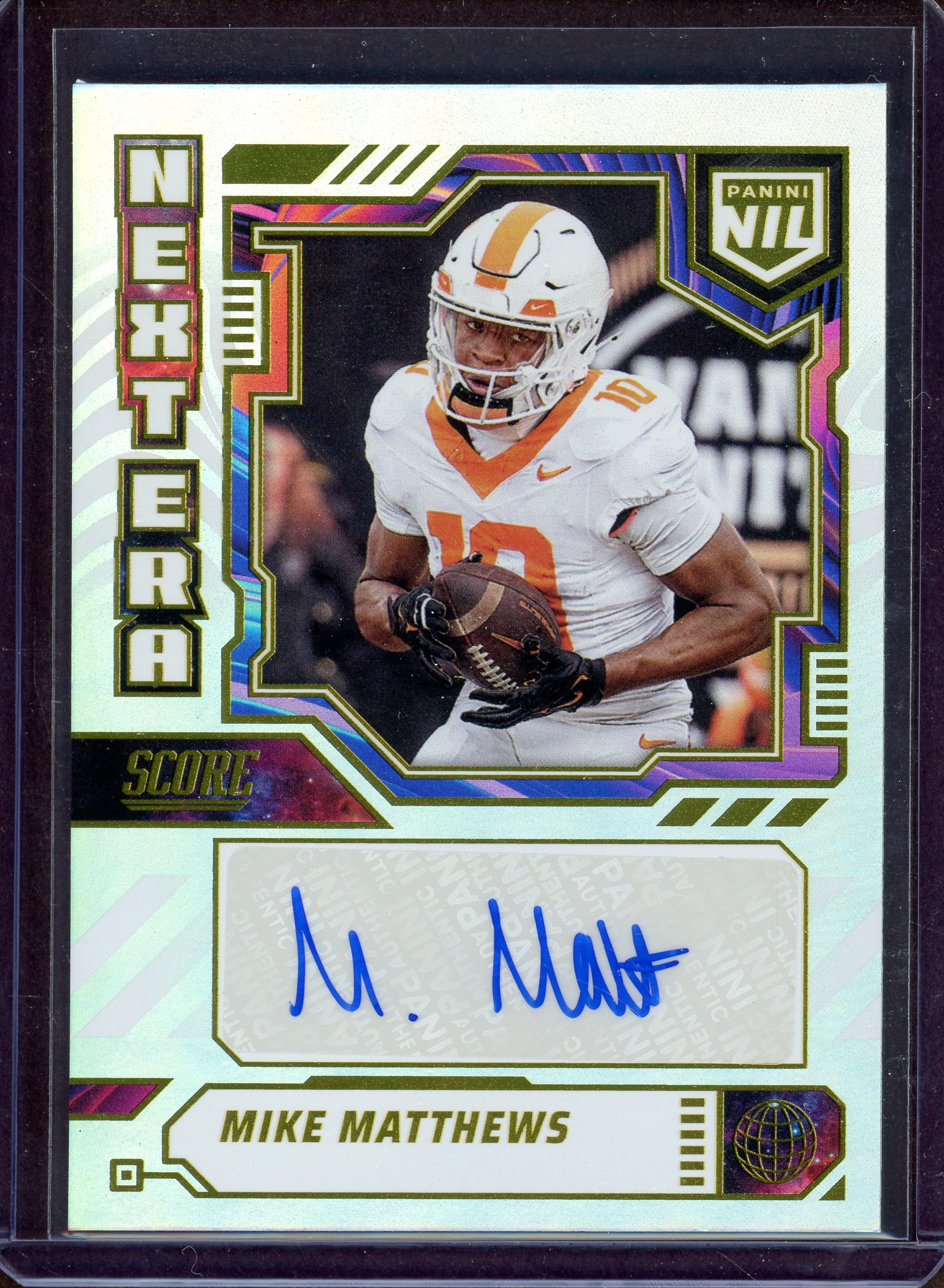 2025 Score Next Era NIL Autographs #14 Mike Matthews