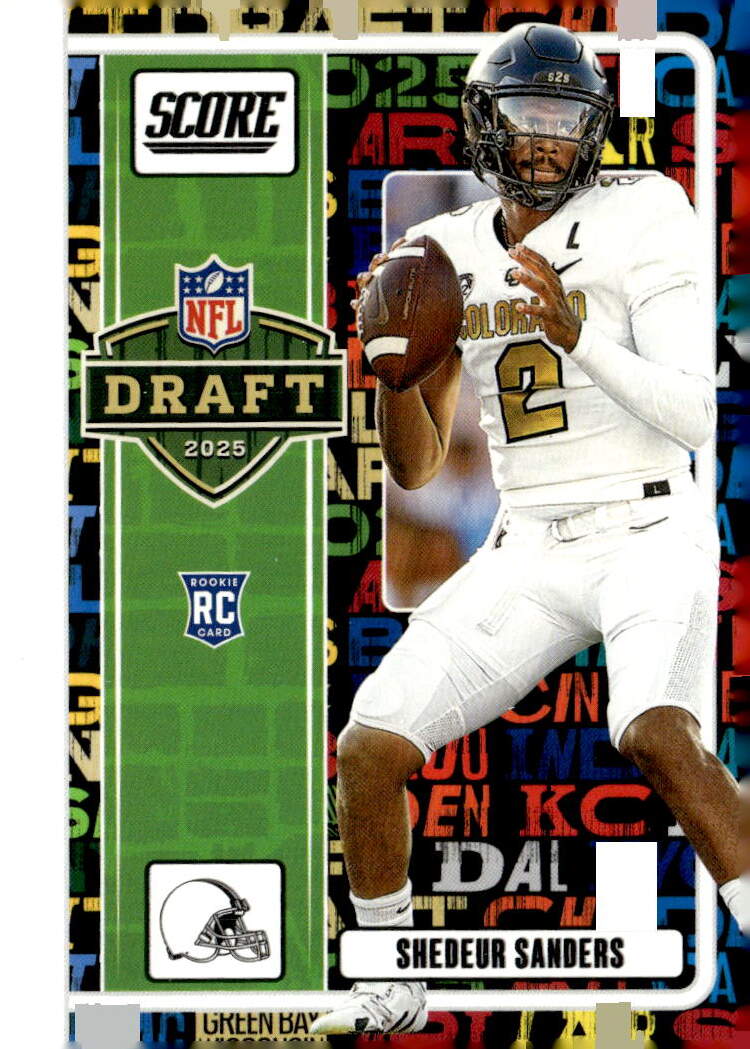 2025 Score NFL Draft #2 Shedeur Sanders