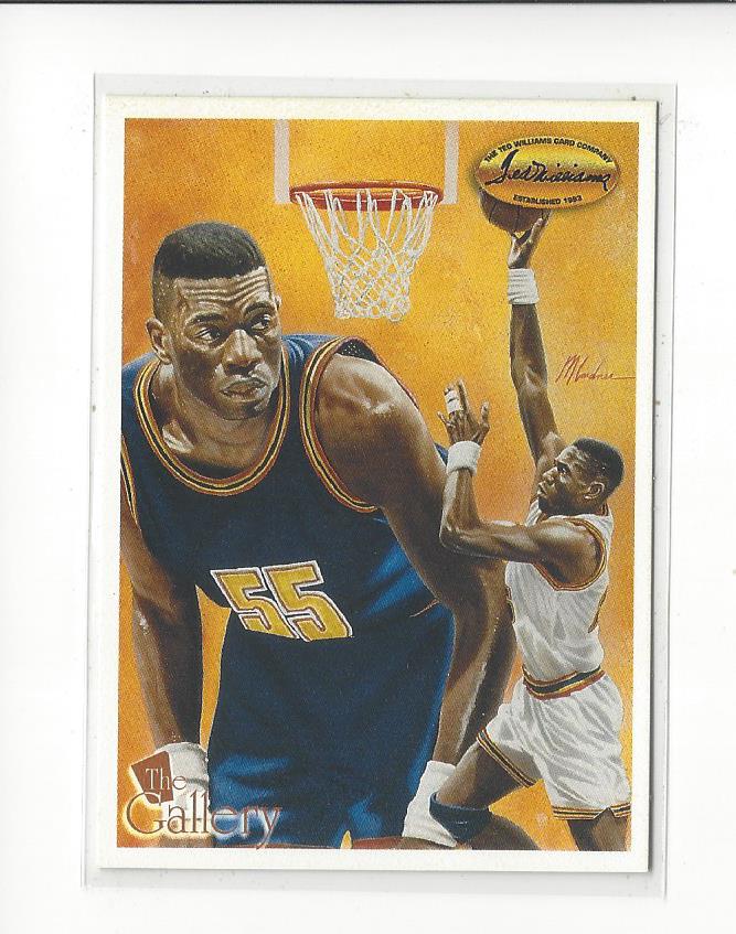 1995 Ted Williams Gallery #G8 Dikembe Mutombo