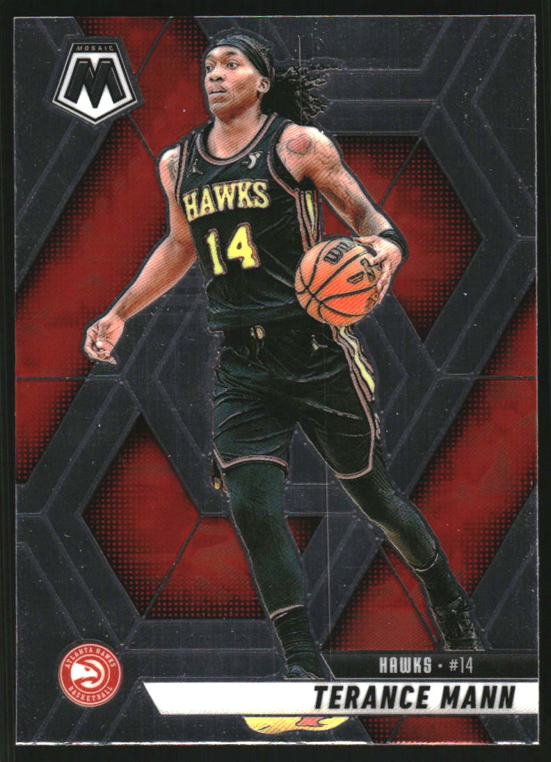 Panini mosaic Terance mann Black RC 1/1 2021-22 Panini Mosaic #85