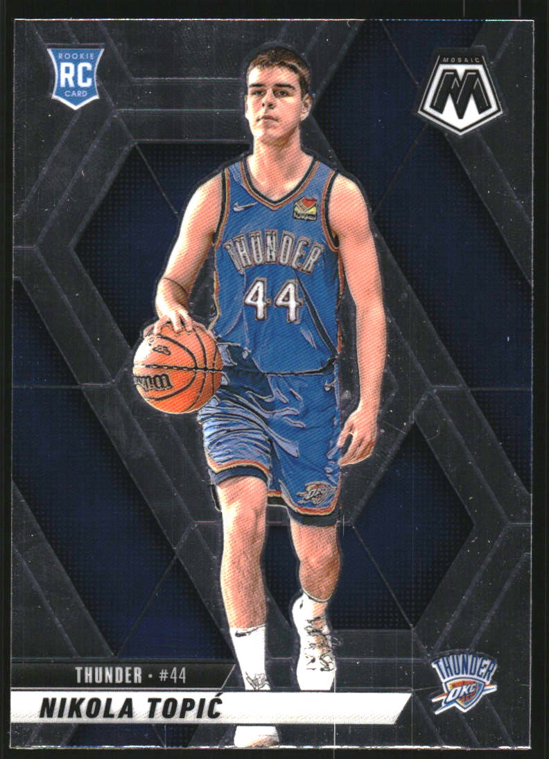 2024-25 Panini Mosaic #242 Nikola Topic RC