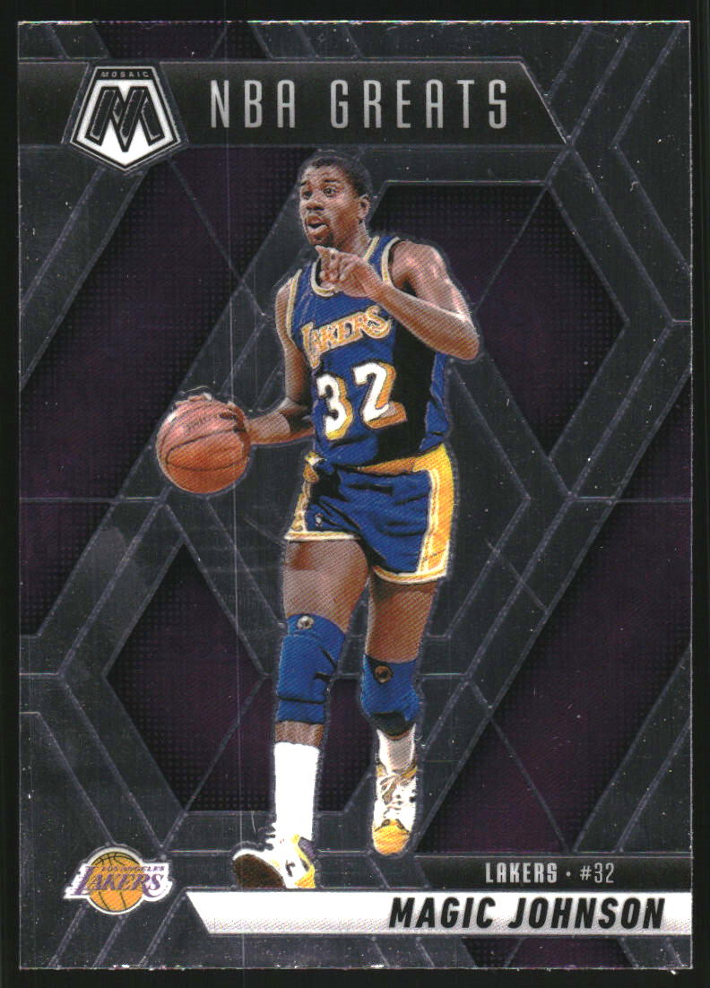 2024-25 Panini Mosaic #296 Magic Johnson Greats