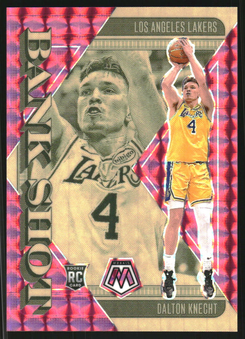 2024-25 Panini Mosaic Bank Shot Mosaic Pink #6 Dalton Knecht /149