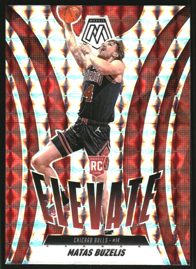 2024-25 Panini Mosaic Elevate Mosaic #14 Matas Buzelis