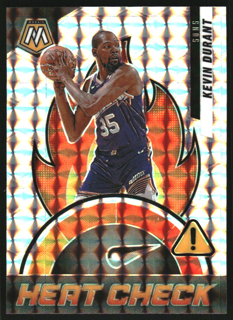 2024-25 Panini Mosaic Heat Check #9 Kevin Durant