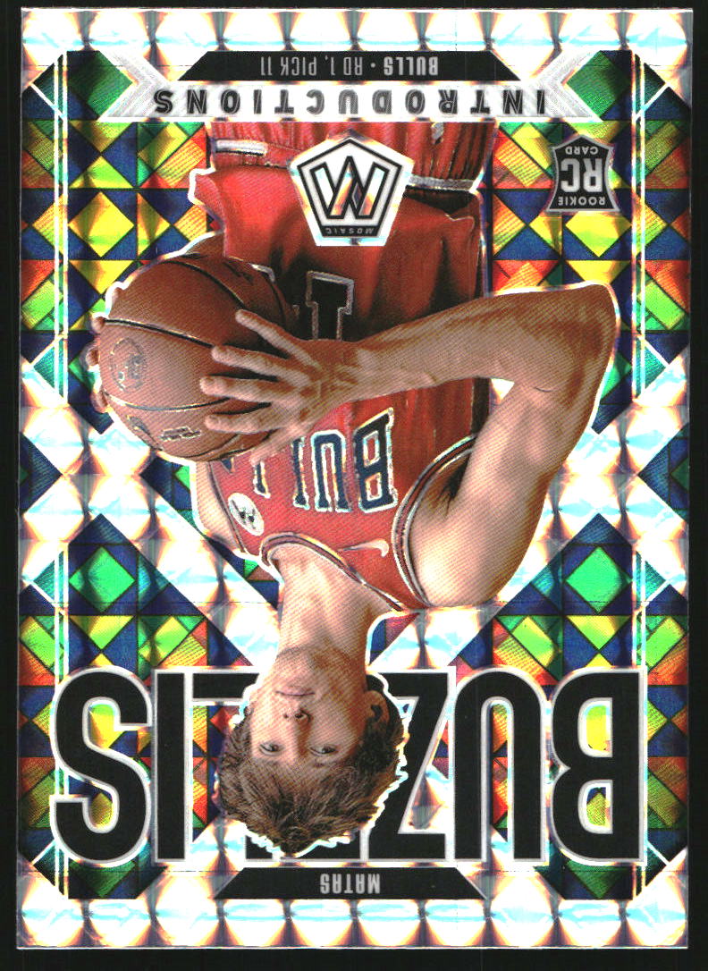 2024-25 Panini Mosaic Introductions Mosaic #7 Matas Buzelis