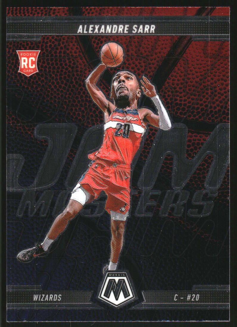 2024-25 Panini Mosaic Jam Masters #20 Alexandre Sarr